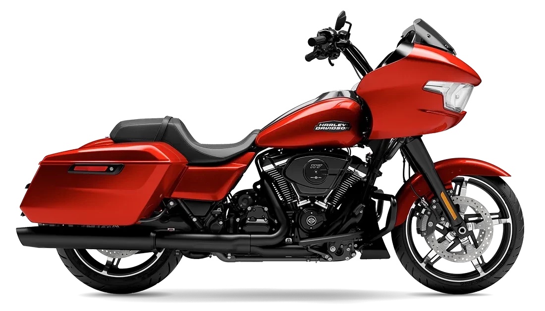 2024 Harley-Davidson® Road Glide® Bagger Whiskey Fire - Black Finish
